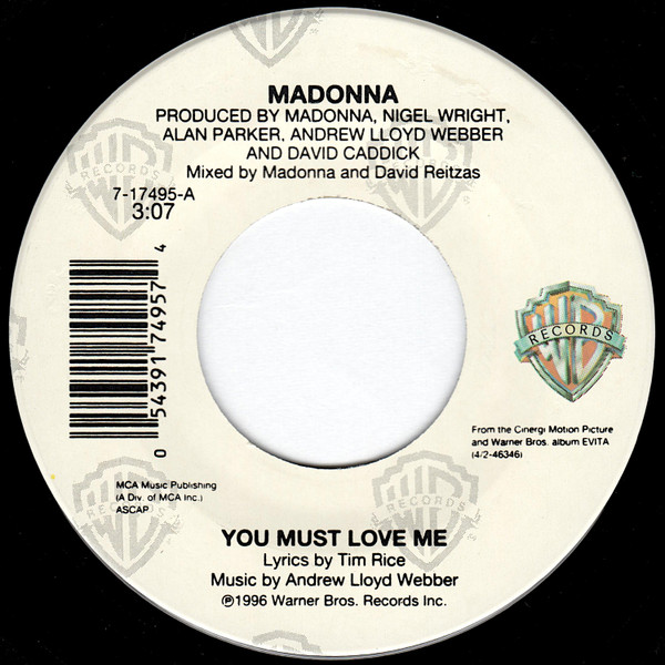You Must Love Me by Madonna
