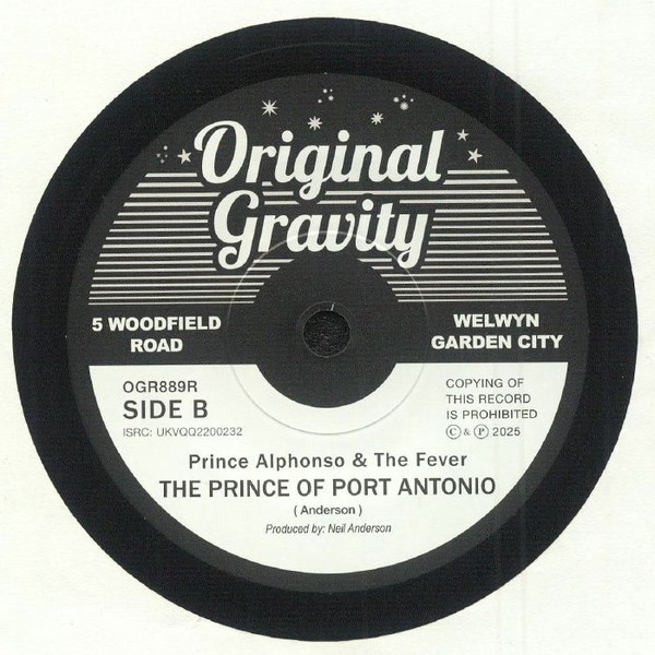 Just Can't Get Enough / The Prince Of Port Antonio by Junior Dell & The D-Lites, Prince ALPHONSO & THE FEVER
