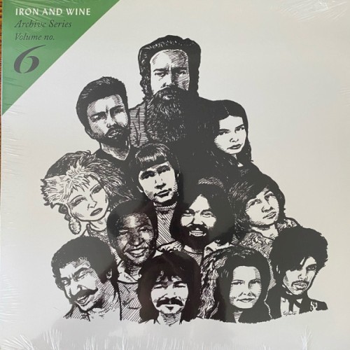 Archive Series Volume No. 6 by Iron And Wine physical vinyl pressing cover artwork on VinVibe