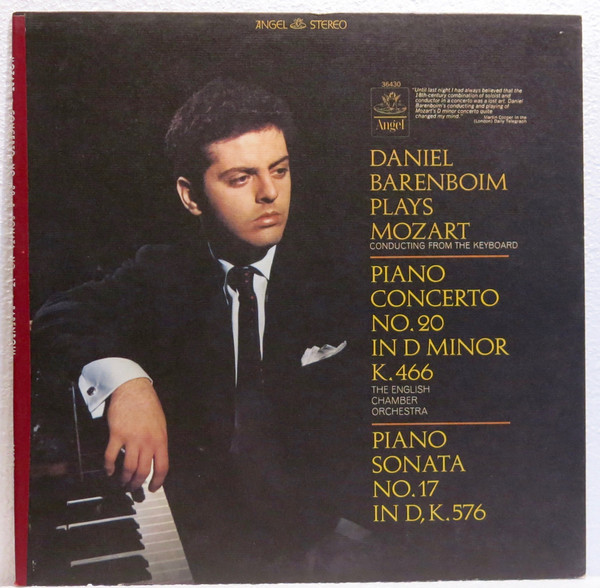 Piano Concerto No.20 In D Minor, K.466 / Piano Sonata No. 17 In D, K.576 by Daniel Barenboim