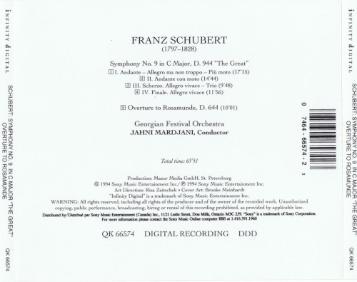 Symphony No. 9 by Franz Schubert