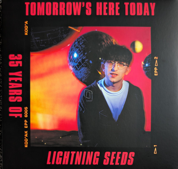 Tomorrow's Here Today 35 Years Of by Lightning Seeds physical vinyl pressing cover artwork on VinVibe
