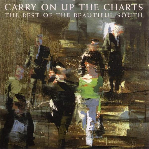 Carry On Up The Charts by The Beautiful South physical vinyl pressing cover artwork on VinVibe