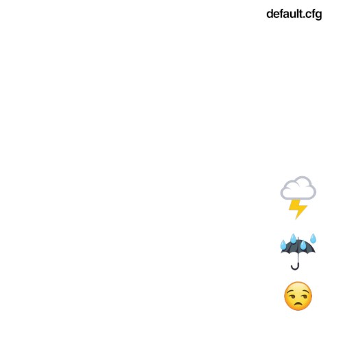 I Hope You Get Wet With The Rain by Default.cfg