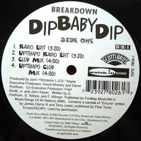 Dip Baby Dip by Breakdown