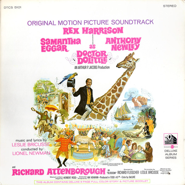 Doctor Dolittle Original Motion Picture Soundtrack by Leslie Bricusse
