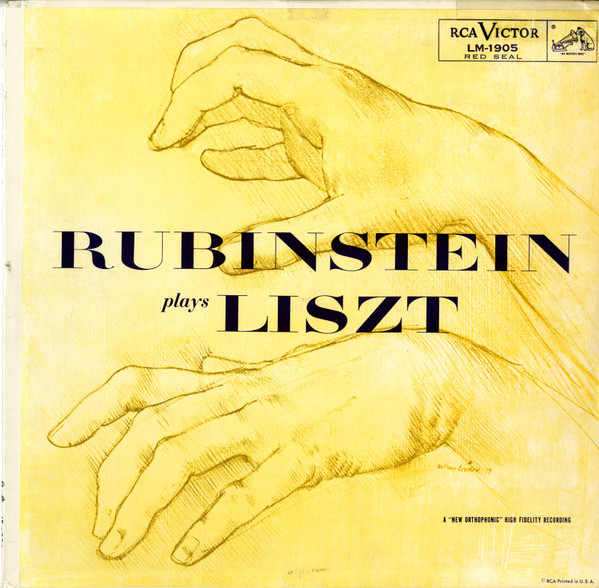 Rubinstein Plays Liszt by Arthur Rubinstein