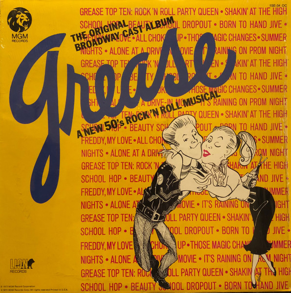 Grease - The Original Broadway Cast Album by Various