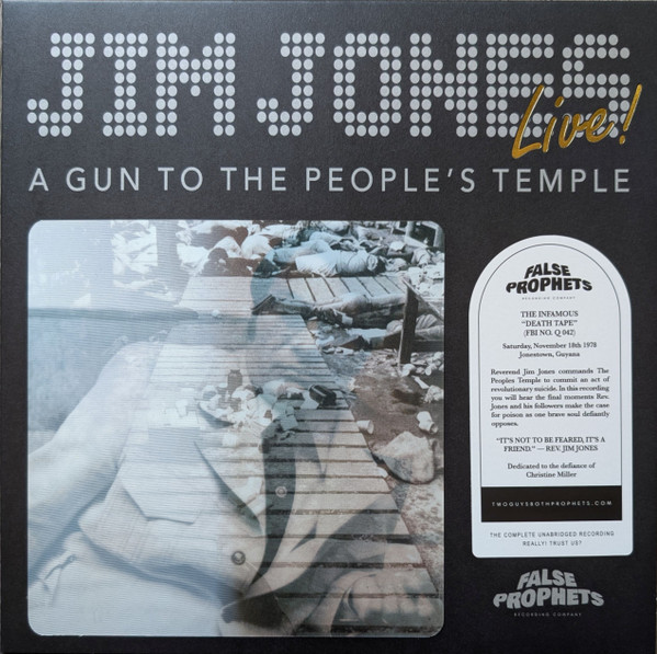 Jim Jones Live! A Gun To The People's Temple by Jim Jones