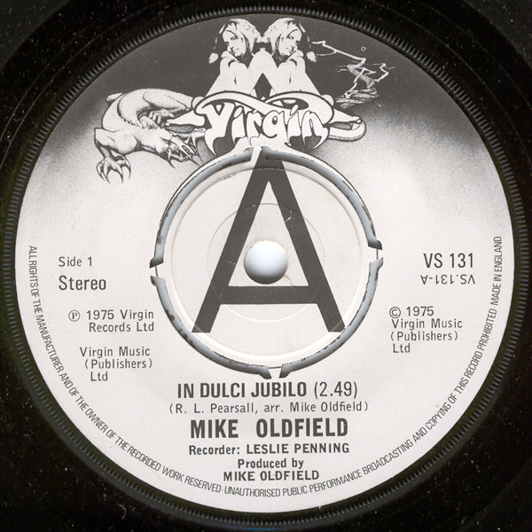 In Dulci Jubilo / On Horseback by Mike Oldfield