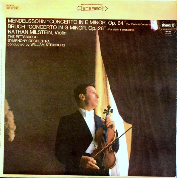 Concerto In E Minor Op. 64 / Concerto No.1 In G Minor, Op. 26 by Felix Mendelssohn-Bartholdy