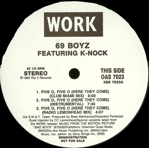 Five O, Five O (Here They Come) by 69 Boyz