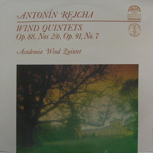Wind Quintets Op. 88, Nos 2/6, Op. 91, No. 7 by Anton Reicha
