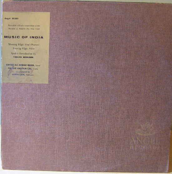 Music Of India by Ali Akbar Khan