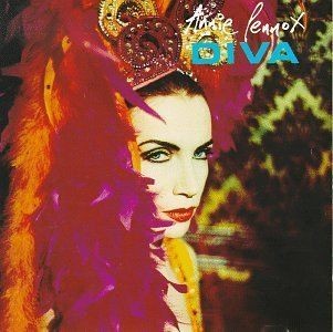 Diva by Annie Lennox physical vinyl pressing cover artwork on VinVibe