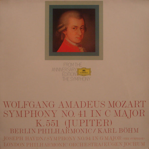 Symfoni Nr. 41 C-Dur KV 551 (Jupiter) / Symfoni Nr. 94 G-Dur (Med Pukslaget) by Wolfgang Amadeus Mozart