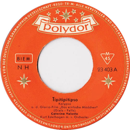 Tipitipitipso by Caterina Valente