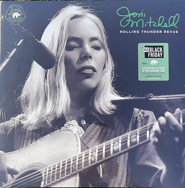 Rolling Thunder Revue by Joni Mitchell physical vinyl pressing cover artwork on VinVibe