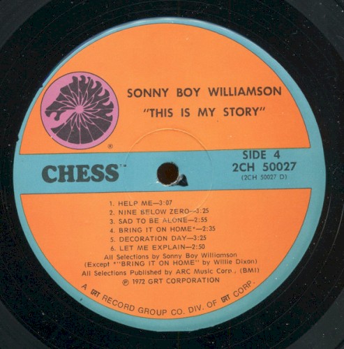 This Is My Story by Sonny Boy Williamson