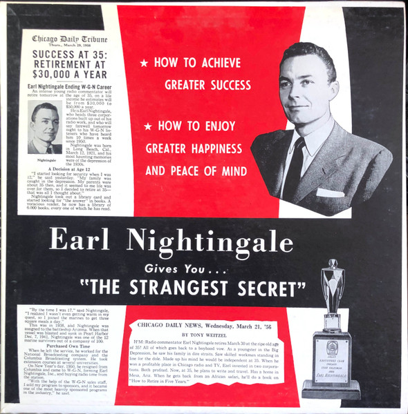 The Strangest Secret by Earl Nightingale