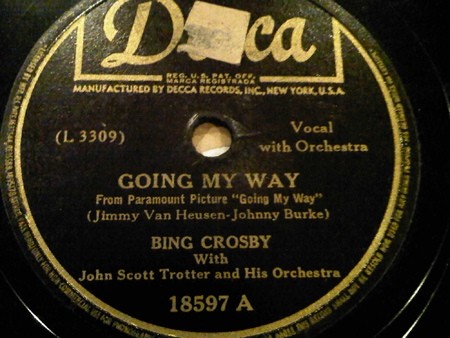 Going My Way / Swinging On A Star by Bing Crosby