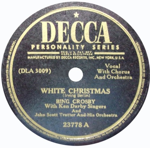 White Christmas / God Rest Ye Merry Gentlemen by Bing Crosby