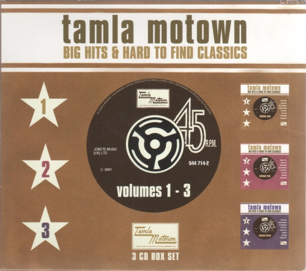 Tamla Motown Big Hits & Hard To Find Classics (Volumes 1-3) by Various