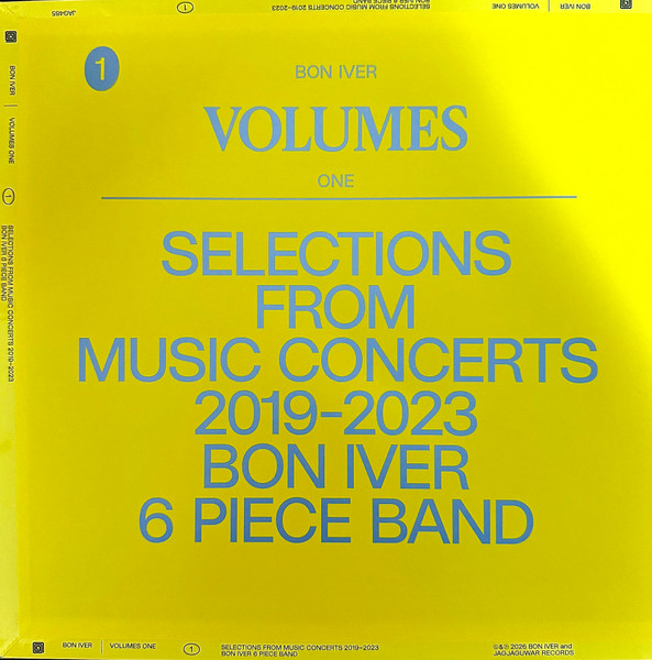 Volumes One (Selections From Music Concerts 2019-2023 Bon Iver 6 Piece Band) by Bon Iver