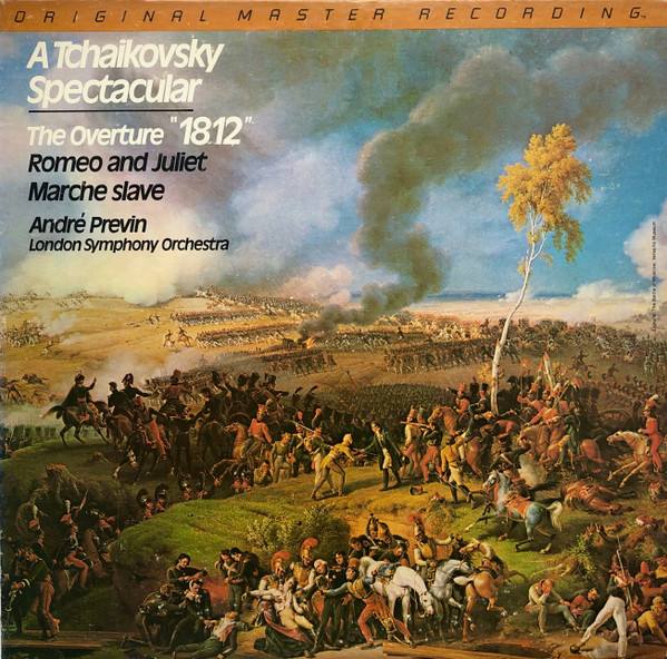 A Tchaikovsky Spectacular by London Symphony Orchestra physical vinyl pressing cover artwork on VinVibe