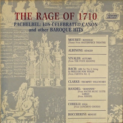 The Rage Of 1710 by Various