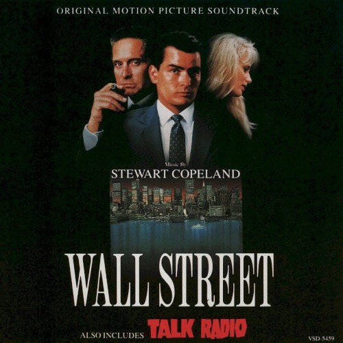 Talk Radio by Stewart Copeland physical vinyl pressing cover artwork on VinVibe