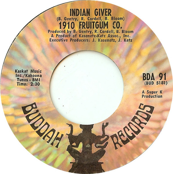 Indian Giver / Pow Wow by 1910 Fruitgum Company