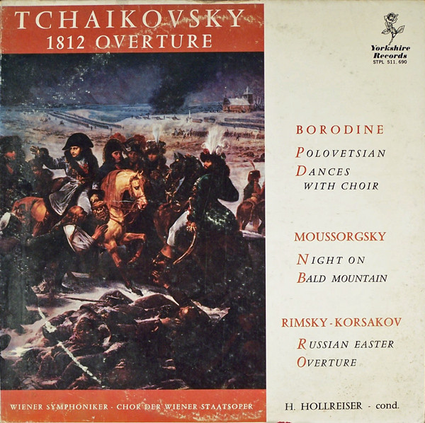 1812 Overture / Polovetsian Dances With Choir / Night On Bald Mountain / Russian Easter Overture by Pyotr Ilyich Tchaikovsky