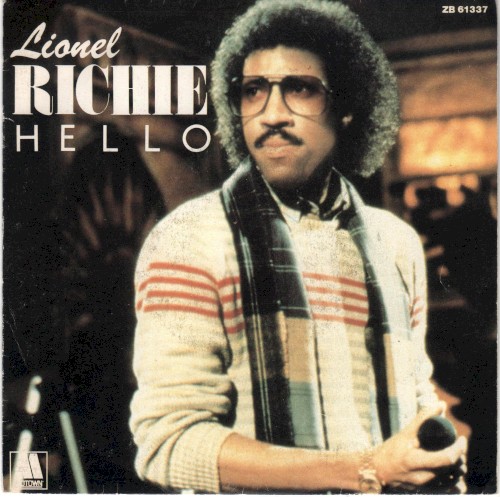 Lionel Richie vinyl record cover artwork on VinVibe