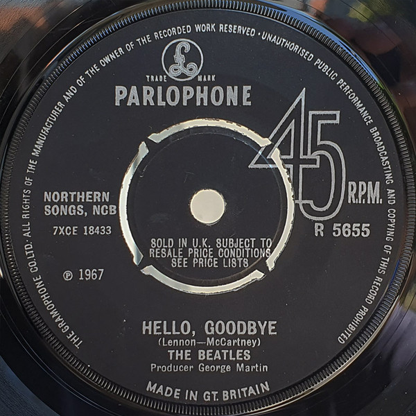 Hello, Goodbye by The Beatles