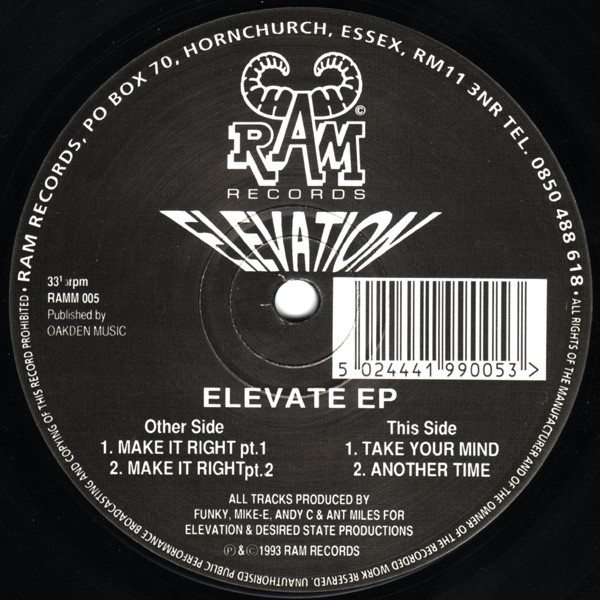 Elevate EP by Elevation