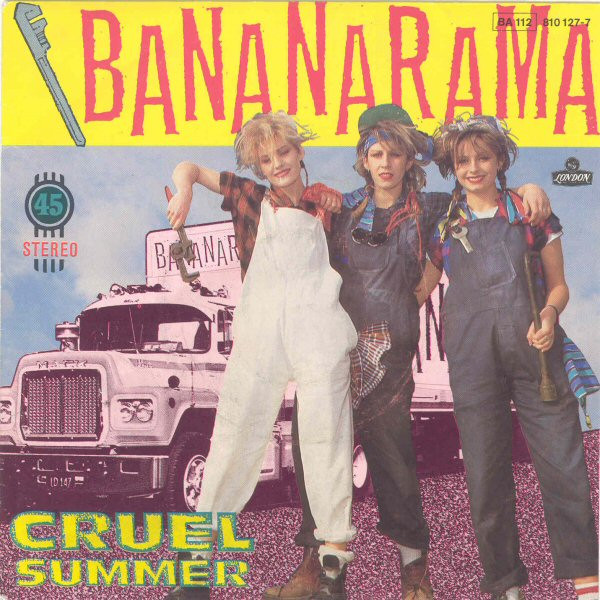 Cruel Summer by Bananarama physical vinyl pressing cover artwork on VinVibe