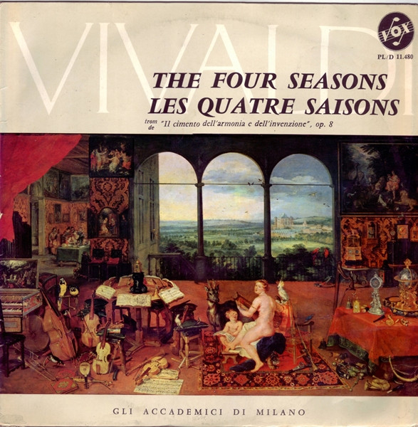 The Four Seasons = Les Quatre Saisons, From "Il Cimento Dell'Armonia E Dell'Invenzione", Op. 8 by Antonio Vivaldi