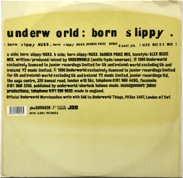 Born Slippy by Underworld