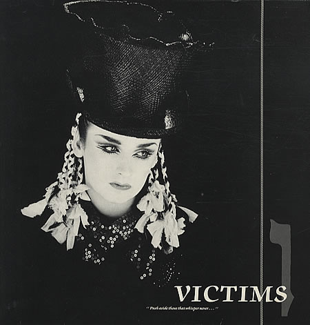 Victims by Culture Club physical vinyl pressing cover artwork on VinVibe