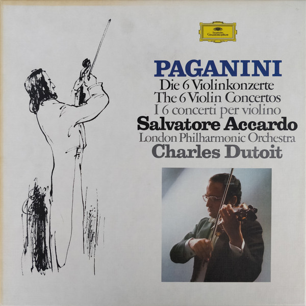 The 6 Violin Concertos by Niccolò Paganini