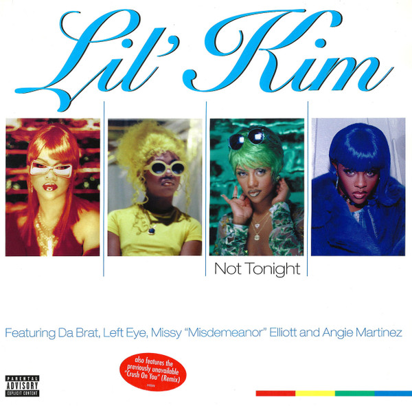 Not Tonight by Lil' Kim physical vinyl pressing cover artwork on VinVibe
