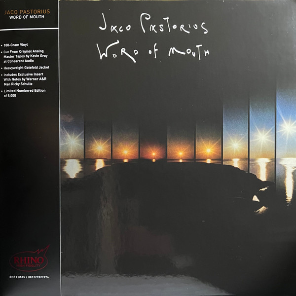 Word Of Mouth by Jaco Pastorius
