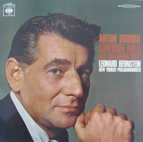 New World Symphony by Leonard Bernstein physical vinyl pressing cover artwork on VinVibe