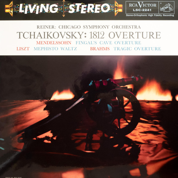 1812 Overture / Fingal's Cave Overture / Mephisto Waltz / Tragic Overture by Pyotr Ilyich Tchaikovsky