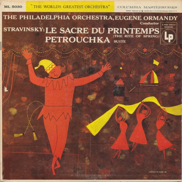 Le Sacre Du Printemps (The Rite Of Spring) / Petrouchka - Suite by Igor Stravinsky physical vinyl pressing cover artwork on VinVibe