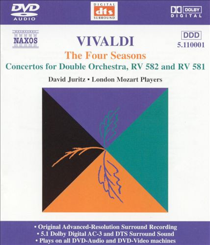 The Four Seasons by Vivaldi, David Juritz, London Mozart Players