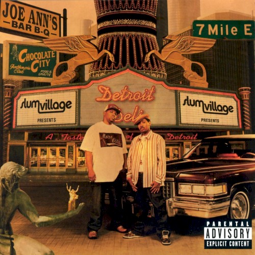 Detroit Deli (A Taste Of Detroit) by Slum Village physical vinyl pressing cover artwork on VinVibe