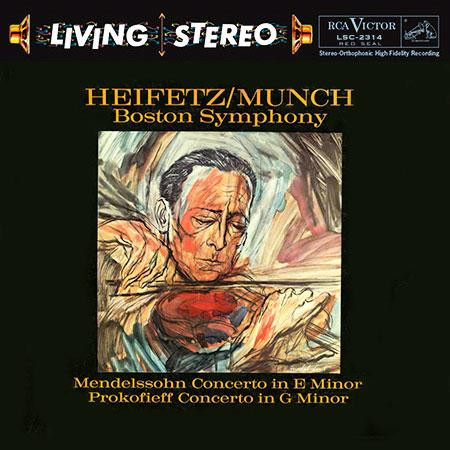 Concerto In E Minor / Concerto In G Minor by Jascha Heifetz
