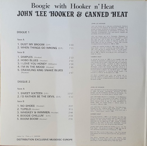 Boogie With Hooker N' Heat by John Lee Hooker
